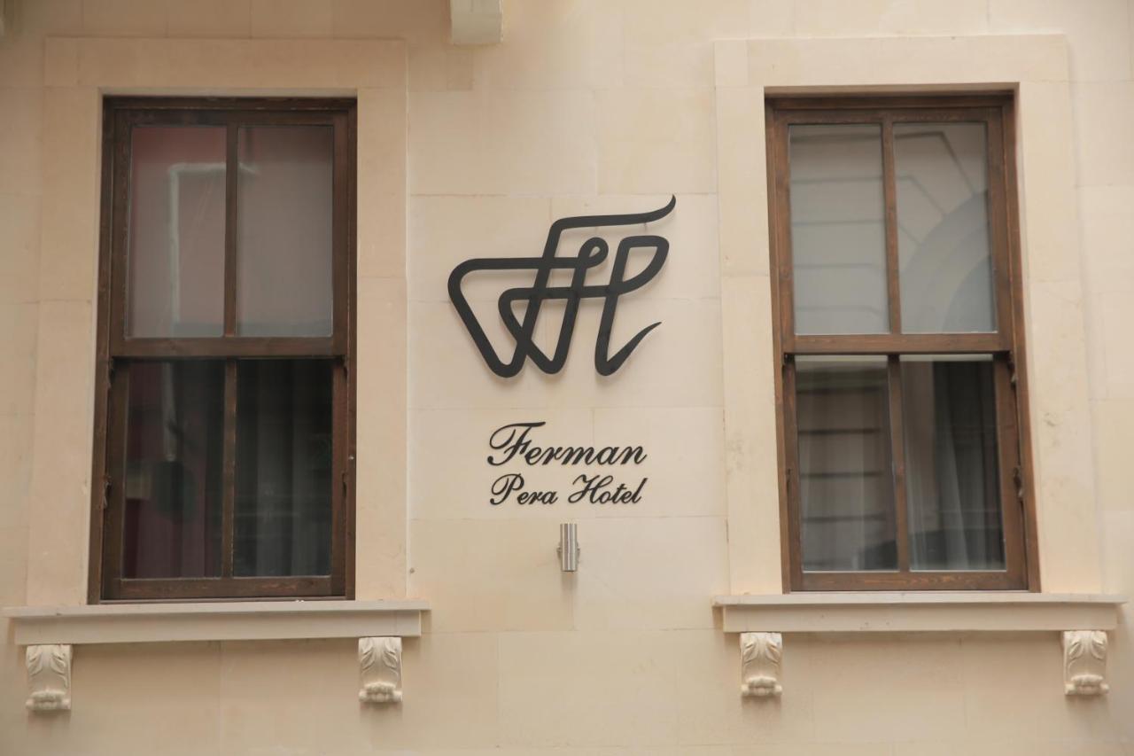 Ferman Pera Hotel Istanbulská provincie Exteriér fotografie