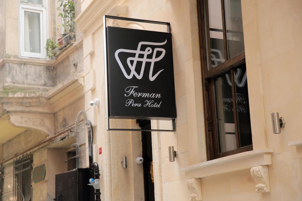 Ferman Pera Hotel Istanbulská provincie Exteriér fotografie