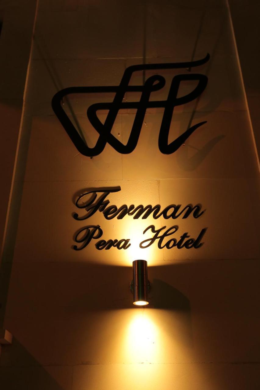 Ferman Pera Hotel Istanbulská provincie Exteriér fotografie