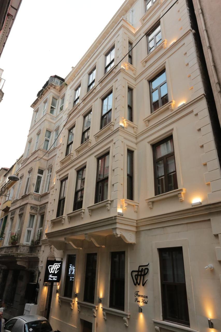 Ferman Pera Hotel Istanbulská provincie Exteriér fotografie